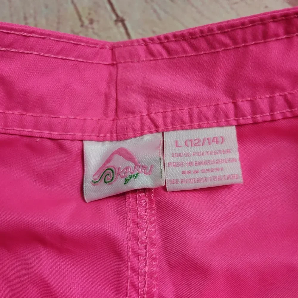 Kanu Surf Neon pink board shorts L12/14